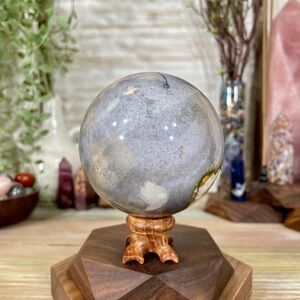 0523 Sea Jasper Crystal Sphere - Large 81.1mm